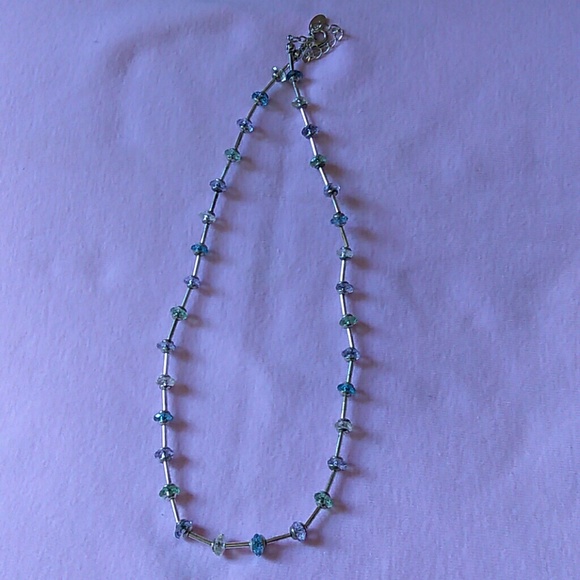 GARGANTUAN SILVER BLUE & TRANSPARENT STONS. - Picture 6 of 6